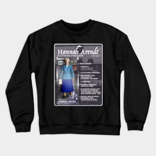 Hannah Arendt Action Figure Crewneck Sweatshirt